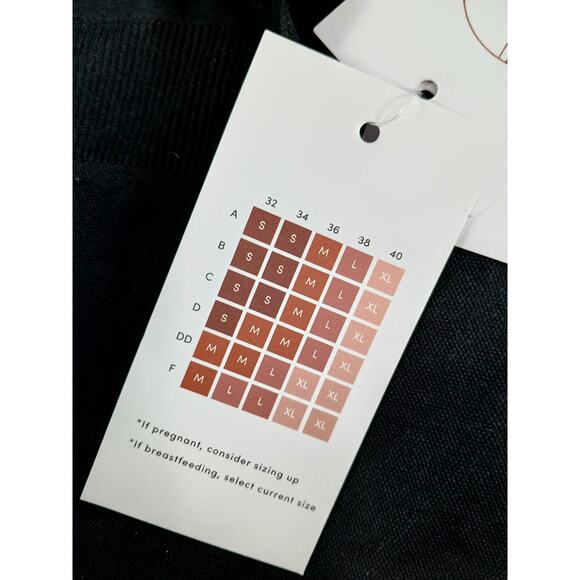 Isabel Maternity Postpartum Shaping Cami Womens XL Black Nursing Tank NWT - Picture 6 of 9